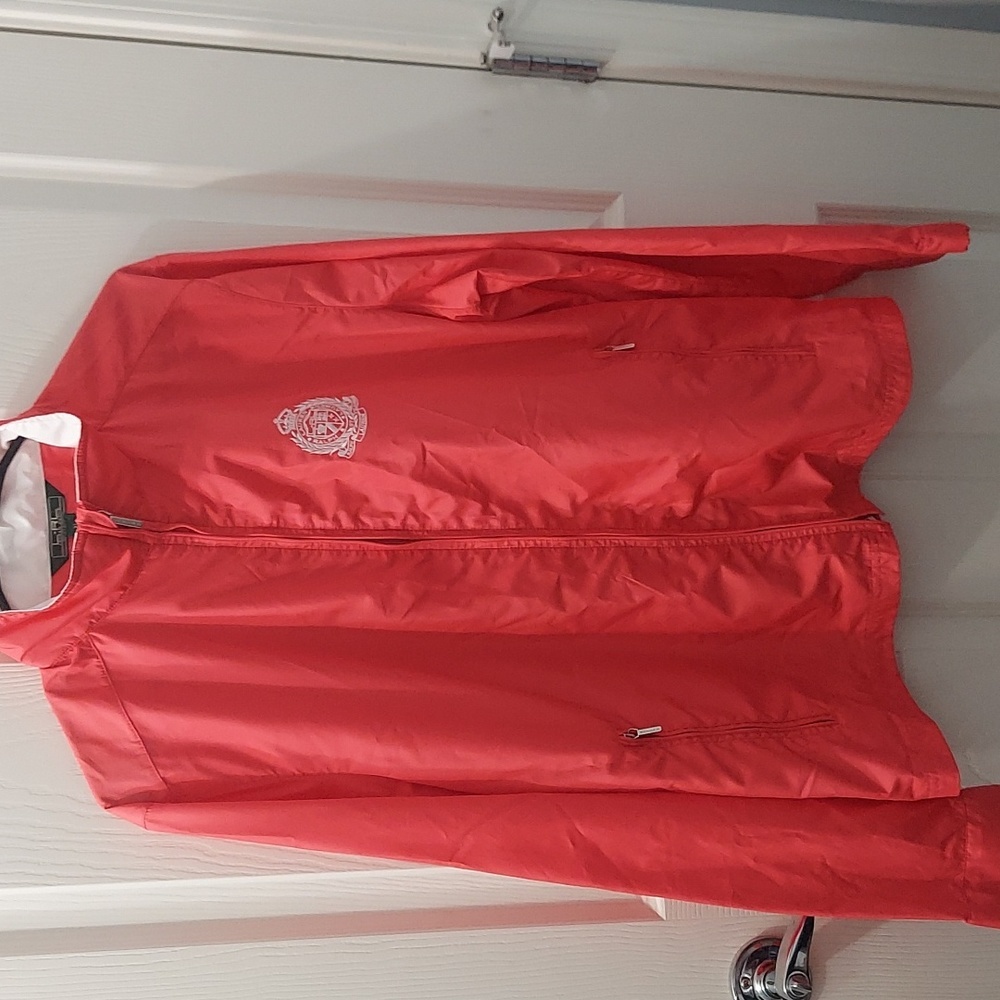 Lauren Ralph Lauren Active Pink Barbiecore Front Logo Windbreaker Jacket…